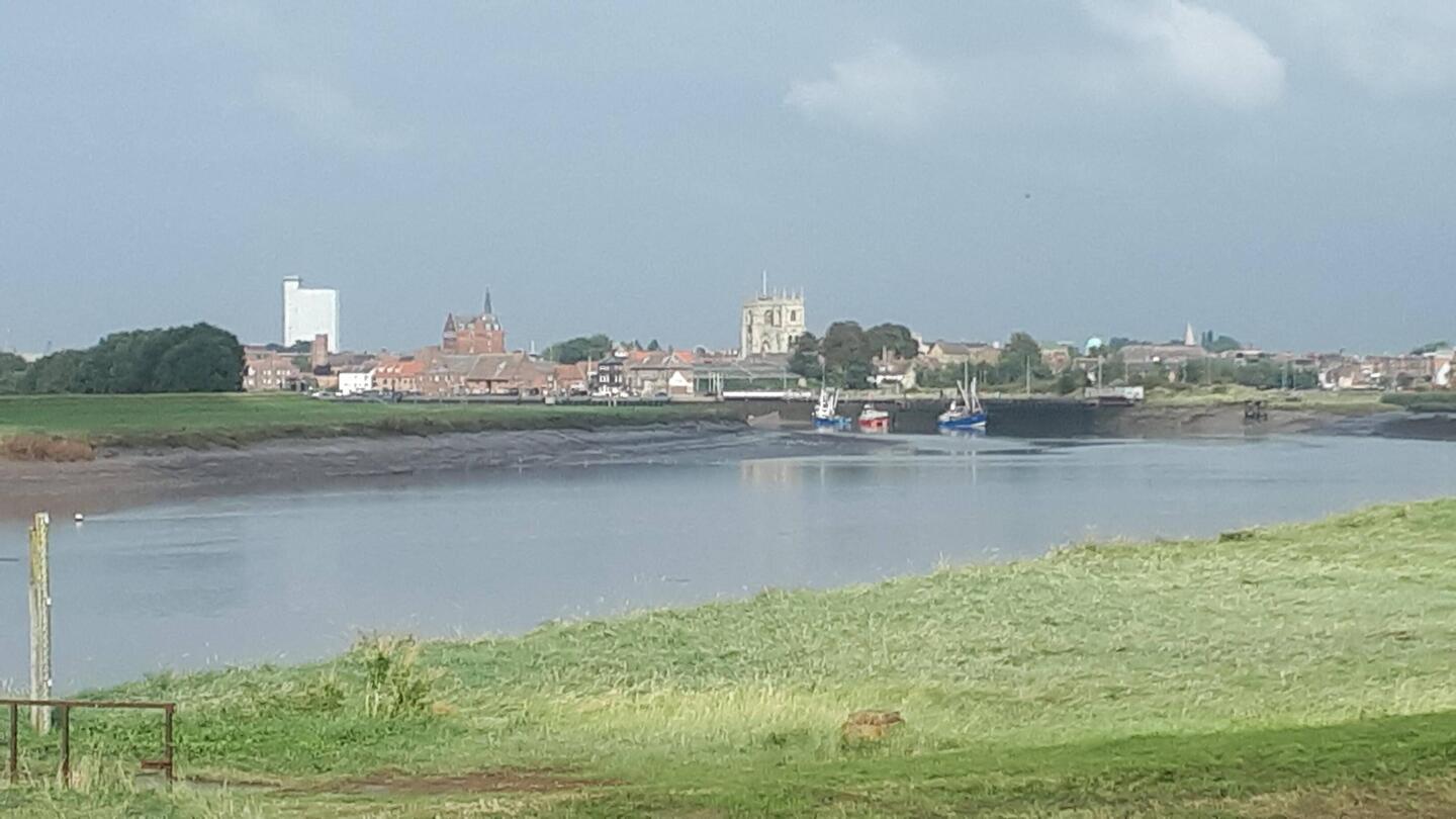 View back to King's Lynn