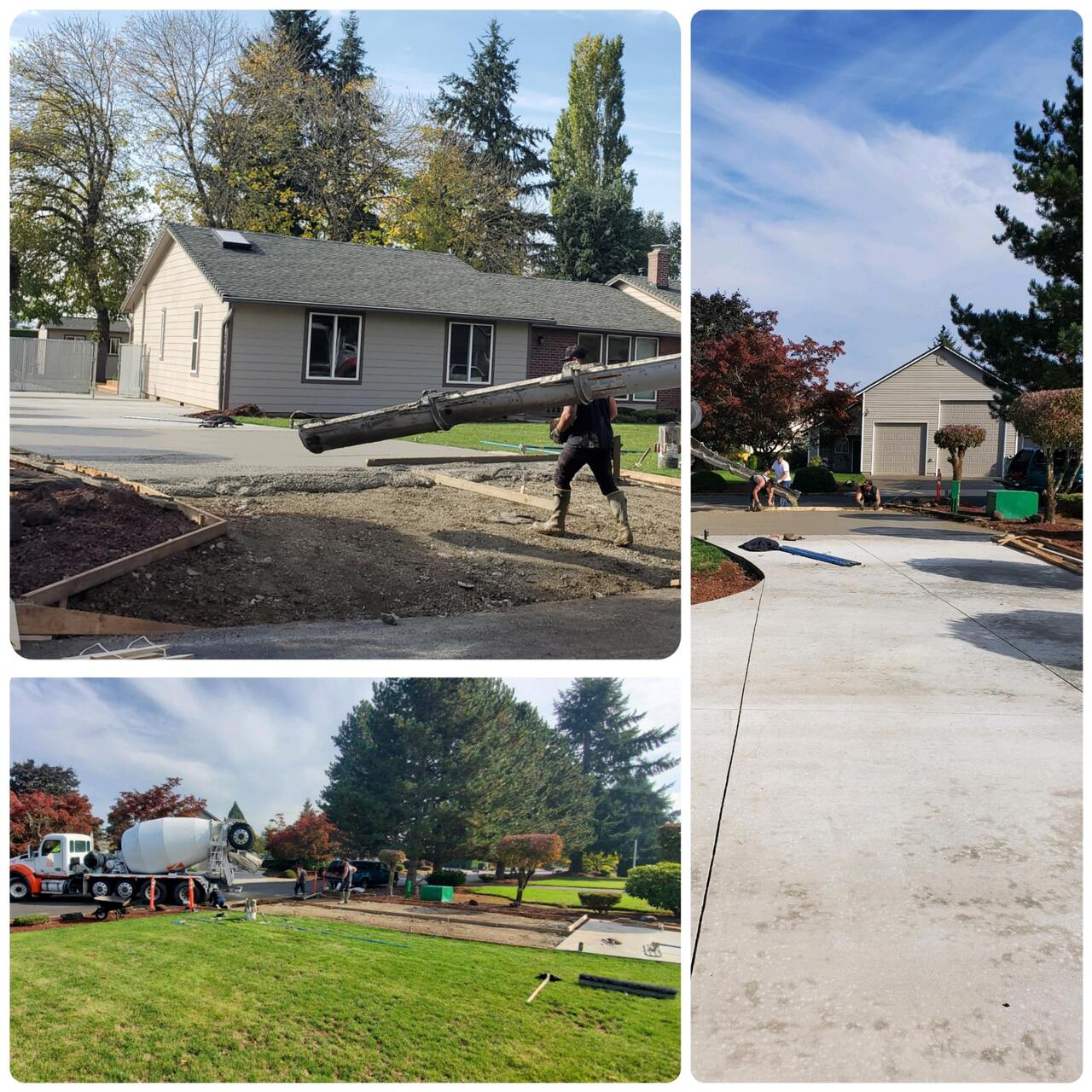 Final Pour of Driveway & RV Pad