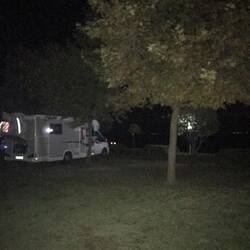 Den ganzen Campingplatz für uns