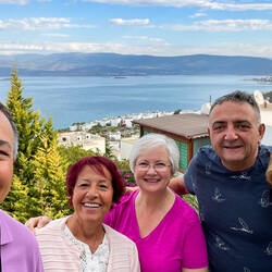 With Banu & Mehmet — Boğaziçi, Muğla
