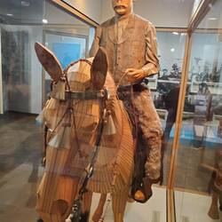 Teddy at the visitor center