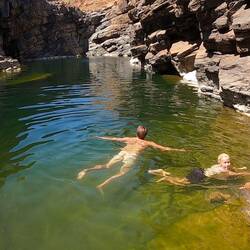 Nuddy rudie swimmers. Lachlan made me promise not to film him 😂