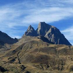 Pic du Midi set fra Spanien - syd siden