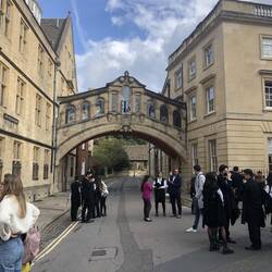 Bridge of sights (lijkt op de brug in Venetië)