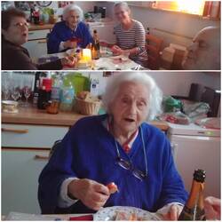 Lachsbagel und Cremant: Schöner Abschluss