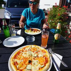 Gute, einfache Küche im Fernfahrer-Lokal😋