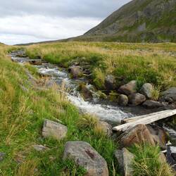 Flussquerung mit "Brücke"