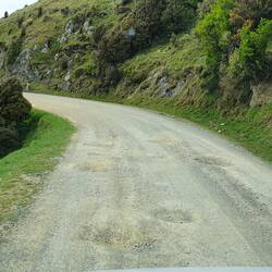 Check out the pot-holes!