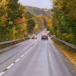Regenfahrt