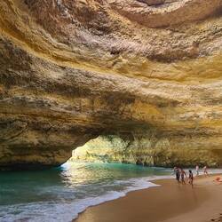 In der Benagilgrotte