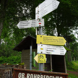 Nur noch ein paar Hundert Meter bis zum Tagesziel des Naturfreundehaus Gersbach