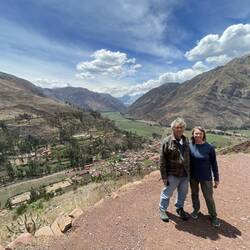 Looking over the Sacred Valley