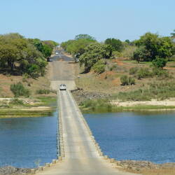 Unser EXIT Path: Die Crocodile Bridge