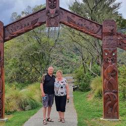The Start of the Abel Tasman Track