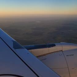 Landeanflug südlich von Augsburg