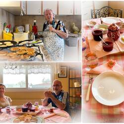 Flapjacks for breakfast — Alsancak, İzmir.