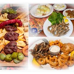 Plenty of food to share ... from a beer platter to a seafood platter to mezes — Kalyon ... Alsancak.