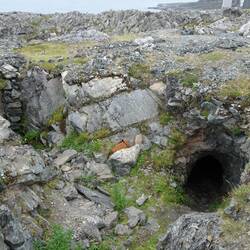 ... auf der Rückseite vom Berg ...