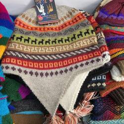 Typical knit handicraft
