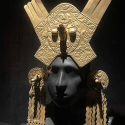 Gold headdress