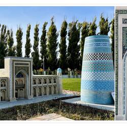 Muhammed Emin Han Külliyesi & Kalta Minaret — Esminyatürk (Hive, Uzbekistan) ... Eskişehir, Turkey.