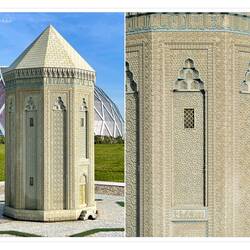 Tomb of Mümine Hanım (Nakhchivan, Azerbaijan) — Esminyatürk ... Eskişehir, Turkey.