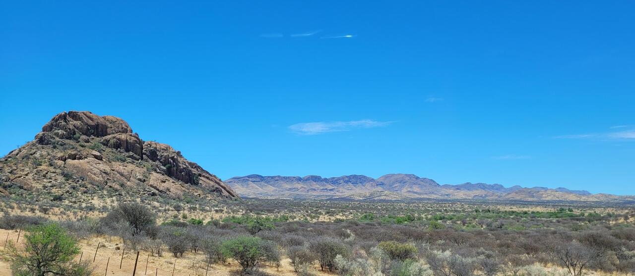 Aussicht während der Fahrt