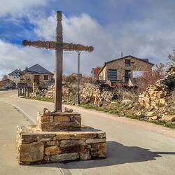 Foncebado, croix de bois