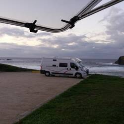 Schlafplatz irgendwo am Strand😁
