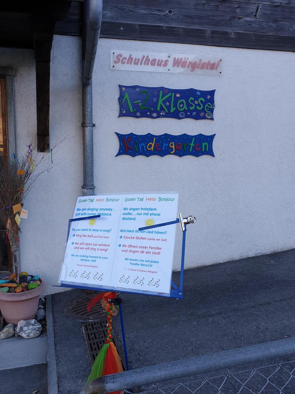 Hier wird gesungen, wenn...