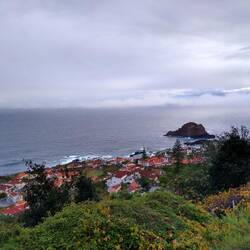 Verregnetes Porto Moniz