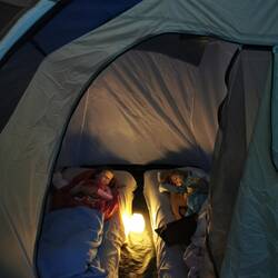 Kinderprogramm im camping Modus...