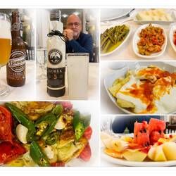 Beer and Rakı ... accompanied by mezes — Regulateur, Eskişehir.