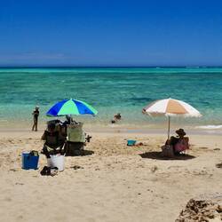 Private beach at Osprey Bay