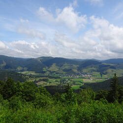 Fernsicht vom Blößling