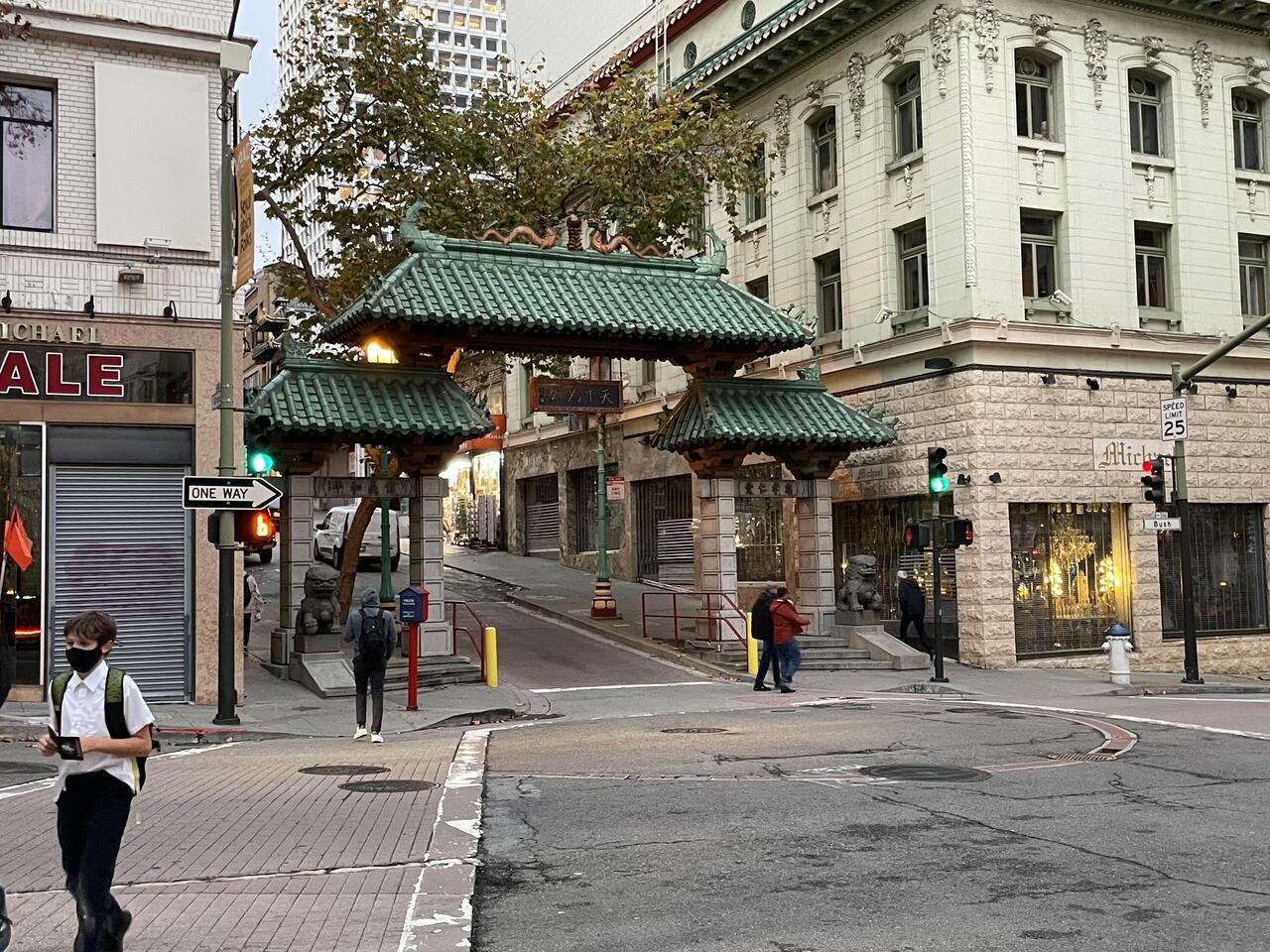 Der Eingang nach Chinatown