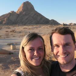 Wir und die Spitzkoppe🗻