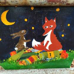 am Tor zum Steinbruch