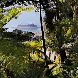 Great views from the garden!
