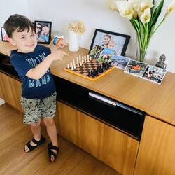 Sonny's card collection