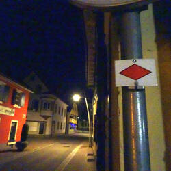 Morgens 6:30 Uhr im Oktober in Kandern