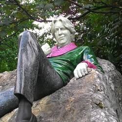 Merrion Square statua Oscar Wilde