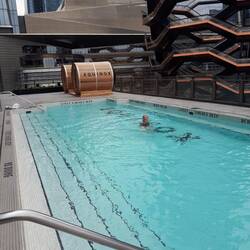 Outdoor rooftop pool ......cool