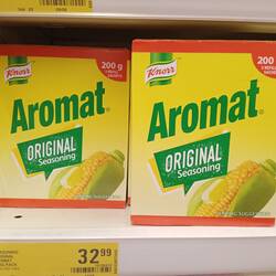 And yes, there are whole shelves of Aromat