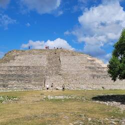 Maya Ruine in Izamal