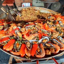Typische Thaikost: Paella (Olé!)