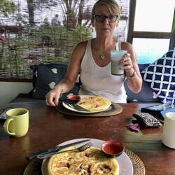 Pineapple & Bacon Pancakes