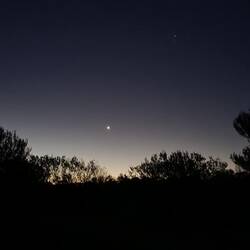 Twilight at Olive Downs...