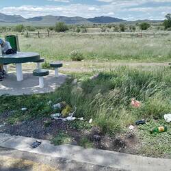 .... used as nice littering spot's 😳