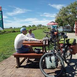 Coffee was good but the odore from the channel in the back was 🤢